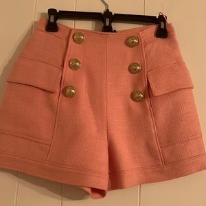 BALMAIN shorts peach 🍑 color size 36.